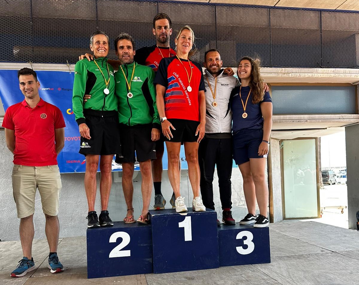 Filipe Besada y Amaia Osaba, segundos en la Copa de Espa&ntilde;a de Kayak Mar